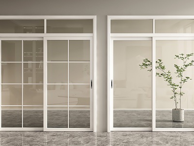 Living room sliding door sliding door glass door balcony sliding door partition door glass sliding door model