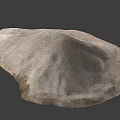 Natural Irregular Shaped Stone Garden Ornament with Textured Surface and Organic Form