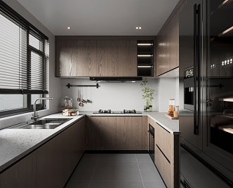 Modern Kitchen 3d model