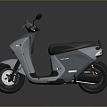 Modern Motorcycle Yamaha Motorcycle 3d model