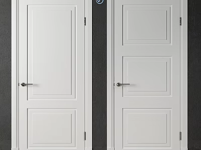 Modern Other Door College New York Interior 3d model