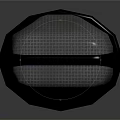 Modern Microphone Mike Loudspeaker Capacitor Mike 3d model