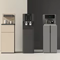 Modern Home Water Dispensers in Beige Black and Gray with Daily Use Design