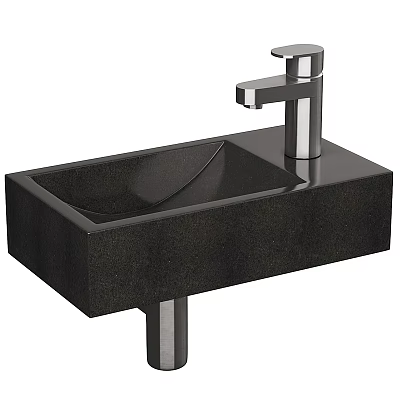 Modern wash basin 3d model