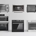 Modern Kitchen Appliances Featuring Microwaves Ovens And Sleek Cooking Equipment