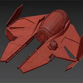 Modern Fighter Starfighter 3d model