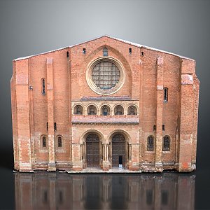 Church CG Church Cartoon Church Anime Church European Church European Cathedral 3d model