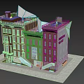 Modern Architecture Future Architecture 3d model