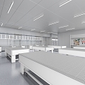 Modern Laboratory 3d model