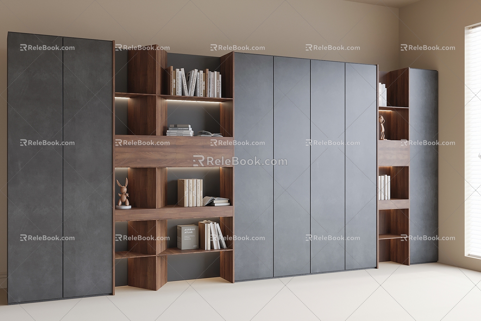 Bookcase model