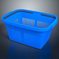 Plastic Basket Plastic Vegetable Basket Plastic Box Basket 3d model