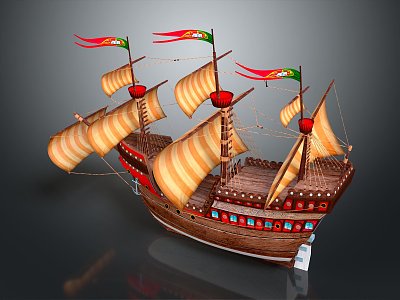 modern ship ancient ship ancient warship large ancient ship ancient warship 3d model