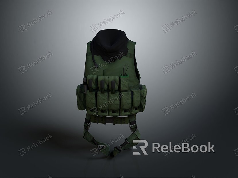 Tactical Vest Vest Tactical Vest Combat Vest Military Vest Army Vest Combat Vest model