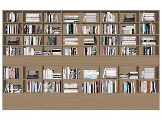 Bookcase 3d model