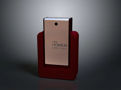 Red Base Metallic Home Essential Item With Smooth Surface Design 3d model