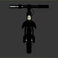 Kids Black Balance Bike With Stylish Design For Safe Outdoor Riding
