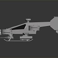 Modern Helicopter Gunship Helicopter Aircraft Gunship Combat Helicopter 3d model