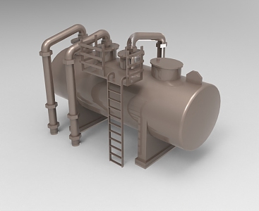 Industrial Equipment 1206 for Industrial Gas Tank 3d model