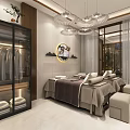 Luxury SPA Sauna Interior With Comfortable Massage Beds And Ambient Lighting