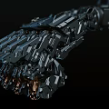 Intelligent Machine with Complex Black Mechanical Structure and Multiple Components