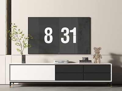 Modern TV Cabinet Xiaomi TV Ornaments Decorations model