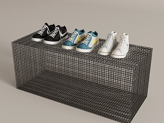 Modern Men's Shoes Casual Shoes 3d model