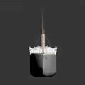 White Steamship Model With Multiple Funnels And Detailed Design On Dark Reflective Surface 3d model