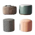 Modern sofa stool 3d model