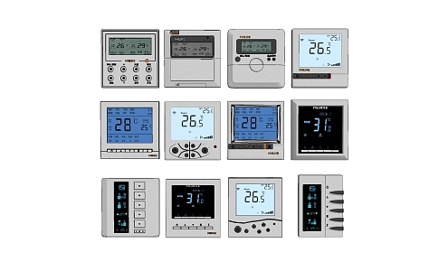 Modern Switch Smart Switch Socket Panel Button 3d model