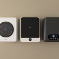 Modern Washing Machines In White Black And Gray Colors For Home Use