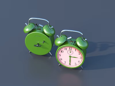 Alarm Clock 3D Model 3d model