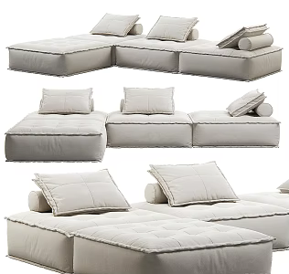 Multiplayer Sofa 3d model