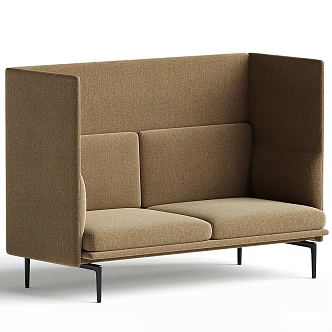 Double sofa leisure sofa personality sofa 3d model