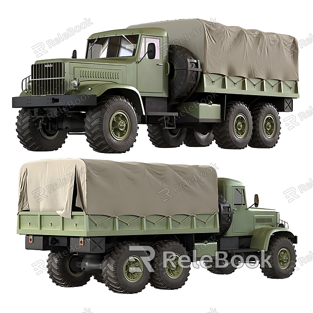 Modern Military Truck model