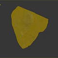 Natural Blue Green Yellow Veined Stone With Rough Surface For Decorative Use