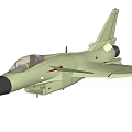 Combat Aircraft 3d model