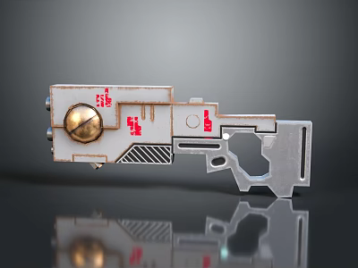 pistol semi-automatic pistol automatic pistol modern weapon hot weapon hot weapon gun military 3d model