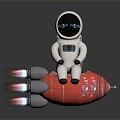 Astronaut Spaceman Space Suit Space Suit 3d model