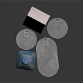 Food Storage Containers With Water Bottle Silver Can Red Box And Lids