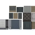 Soft Upholstered Panels With Various Designs Textures And Color Options For Decor