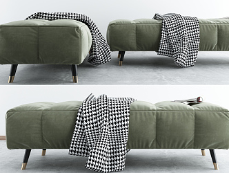 Modern Sofa Bench 3d model