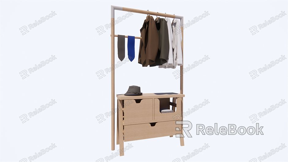 Modern Hanger Hanger Hanger Hanger Furniture model