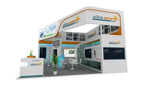 Modern Exhibition Booth Exhibition Hall 3d model