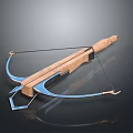 Crossbow Mechanical Crossbow Shift Bow and Arrow Shoot Far Equipment Weapons High-tech Crossbow 3d model