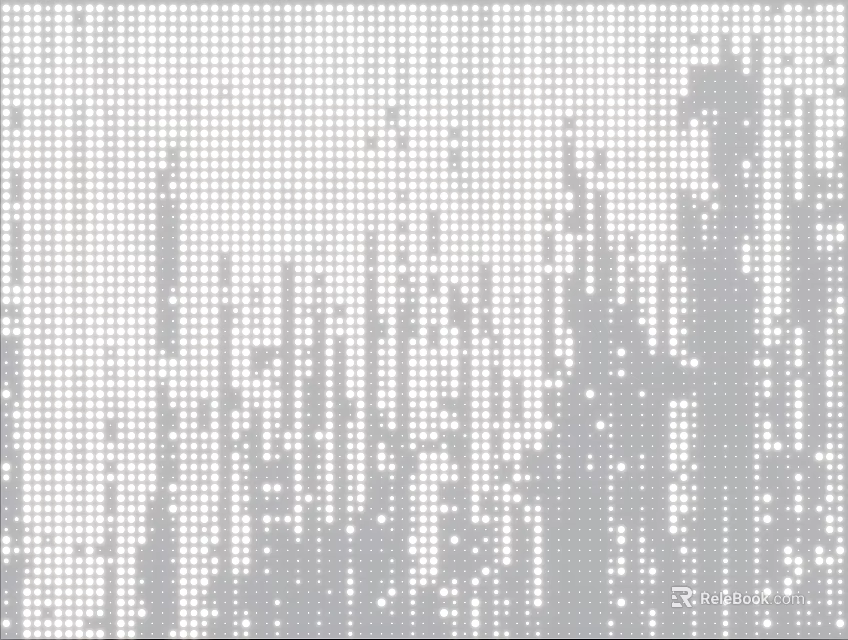 Abstract Dot Matrix Pattern With Vertical Gray White Lines And Grid Background 3d model 