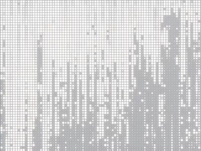Abstract Dot Matrix Pattern With Vertical Gray White Lines And Grid Background 3d model