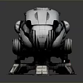 Mech Warrior Mech Soldier Machine Battlearm Mechanical Battlearm Machine Fighter Robot 3d model
