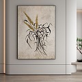 modern decorative painting 3d model