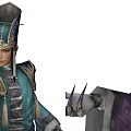 Modern Game Character Three Kingdoms Unparalleled Character Man 3d model