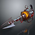 Plasma Rifle Plasma Gun Plasma Rifle Science Fiction Weapon 3d model